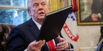 Trump signs executive order to end collective bargaining at agencies involved with national security