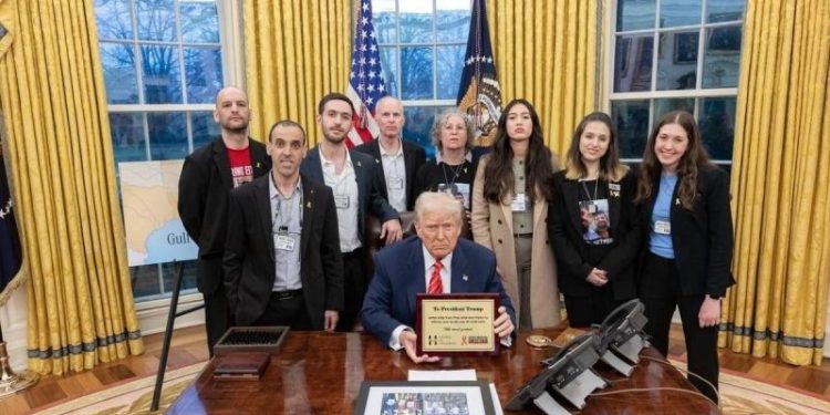 Hostages freed from Gaza tell Trump he was ‘sent by God’ to save them, but dozens more remain