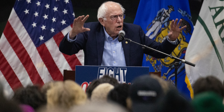 AOC, Sanders tell supporters to mask up for West Coast town halls