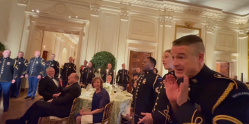 President Trump highlighting US military in a unique way