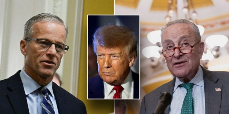 Senate GOP pushes Trump budget framework through after marathon vote series