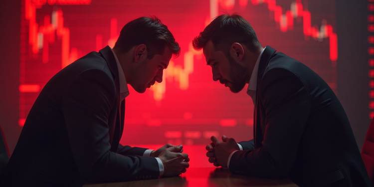 US markets end in red as tensions in Middle East intensify