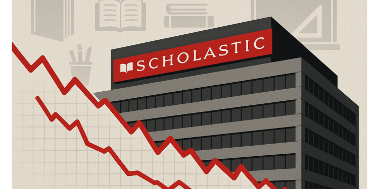 Scholastic share price plunge 13% after weak first quarter results