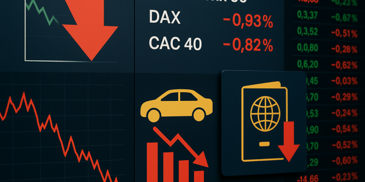 Europe market open: stocks slip as autos fall, H-1B visa fee shakes sentiment