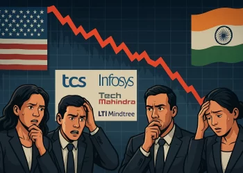 Indian IT stocks crash as Trump’s $100K H-1B visa fee sparks market turmoil