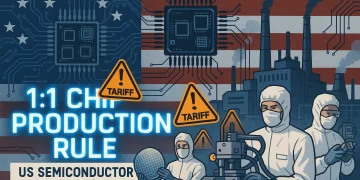 US unveils 1:1 rule to boost chip production: what this means for tech giants