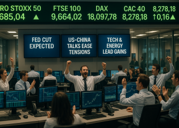 Europe markets start week strong on Fed easing hopes, resilient corporate results