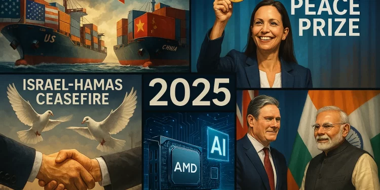 Weekly wrap: Trump missing Nobel Peace Prize, UK PM’s India visit, AMD-OpenAI deal and more