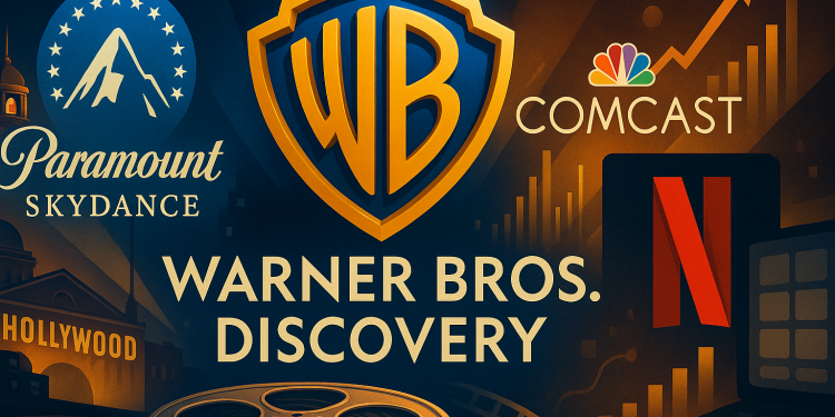 Warner Bros Discovery rise on Friday as potential bidding war emerges: report