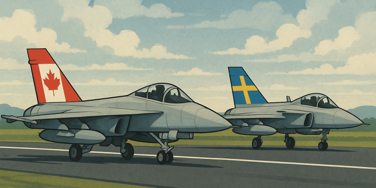 Canada Sweden defence pact reshapes fighter jet competition