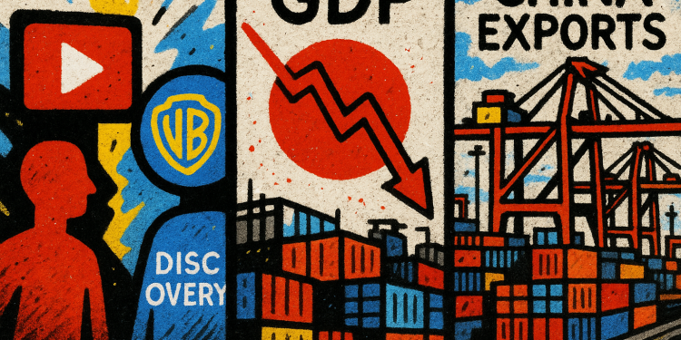 Morning brief: Trump flags Netflix–WBD deal concerns; Japan’s GDP contracts