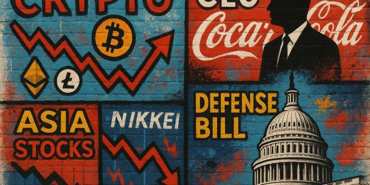 Morning brief: Crypto market reverses, Coca-Cola names new CEO