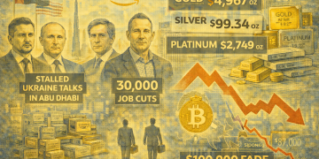 Evening digest: Bitcoin slides below $90K, Amazon layoffs mount, gold at record highs