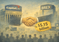 Capital One to buy stablecoin fintech Brex for $5.15B in cash-and-stock deal