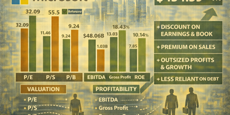 Microsoft stock rebounds 4% as Wall Street reassesses valuation and momentum