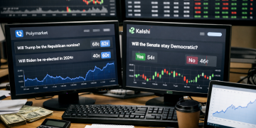 Prediction markets surge as Polymarket, Kalshi hit record volumes