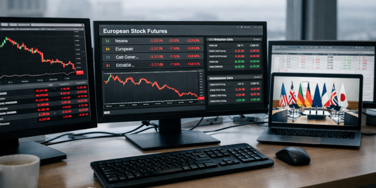 STOXX 600 flat, FTSE 100 gains as oil surge, geopolitics weigh