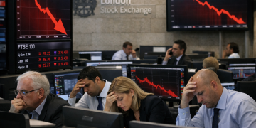 Top shares dragging the FTSE 250 Index as it drops into a correction