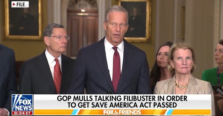 DAVID MARCUS: Sen Thune has no idea how mad the GOP base is at him